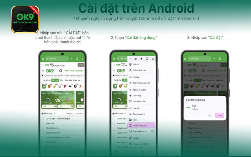 Cài Đặt Trên Android