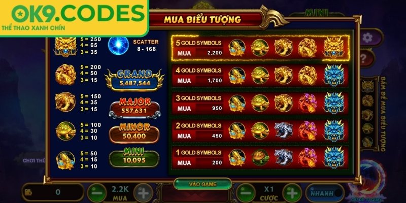 Tổng quát game Kho Báu Tứ Linh