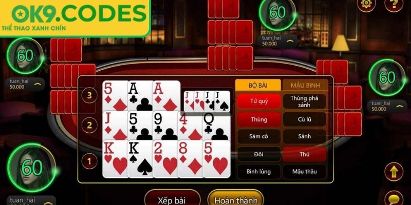 Mậu Binh OK9 – Trải Nghiệm Game Bài Trực Tuyến Đầy Trí Tuệ 2 Thuật ngữ cơ bản trong game