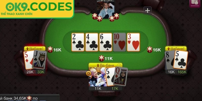 Chiến lược chơi Poker OK9