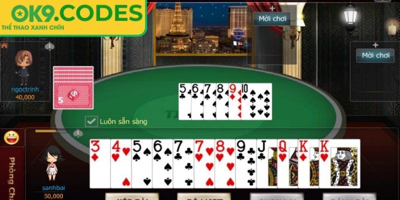 Tổng quan game Tiến lên miền nam OK9